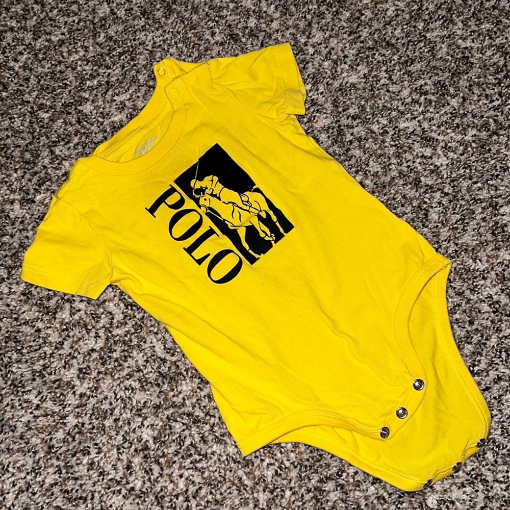 Ralph Lauren Baby Boy’s Logo Cotton Jersey Bodysuit